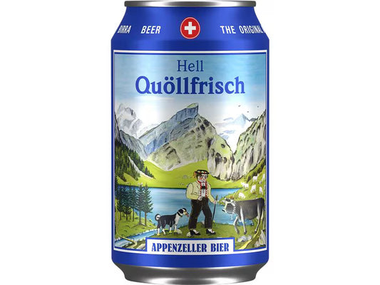 Appenzeller Quöllfrisch hell 33cl