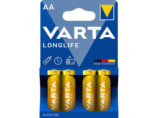 Varta Batterien Longlife AA 4 Stück
