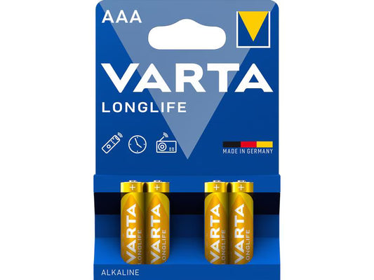 Varta Batterien AAA 4 Stück